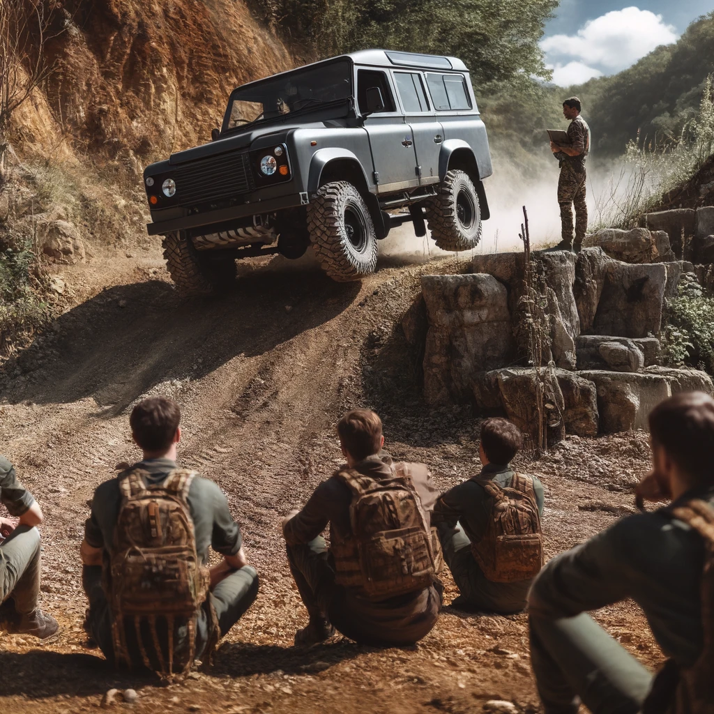 Off-road driving training